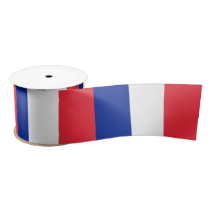Französische Flagge (Frankreich) Satinband