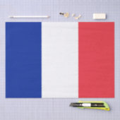 Französische Flagge (Frankreich) Seidenpapier (Handwerk)