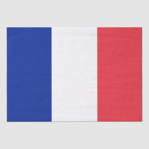 Französische Flagge (Frankreich) Seidenpapier