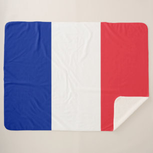 Französische Flagge (Frankreich) Sherpadecke