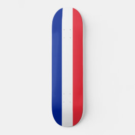 Französische Flagge (Frankreich) Skateboard