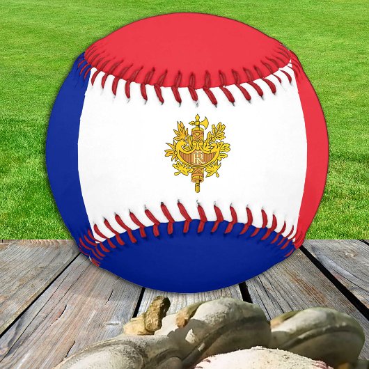 Französische Flagge, Frankreich, Sport / Baseball