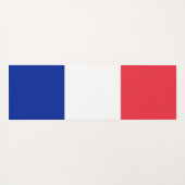 Französische Flagge (Frankreich) Yogamatte (Rückseite (Horizontal))