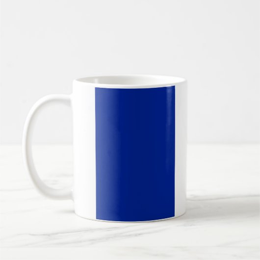 (Französische) Flagge Frankreichs Kaffeetasse (Links)