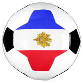 Französische Flagge Fußball (Gedreht)
