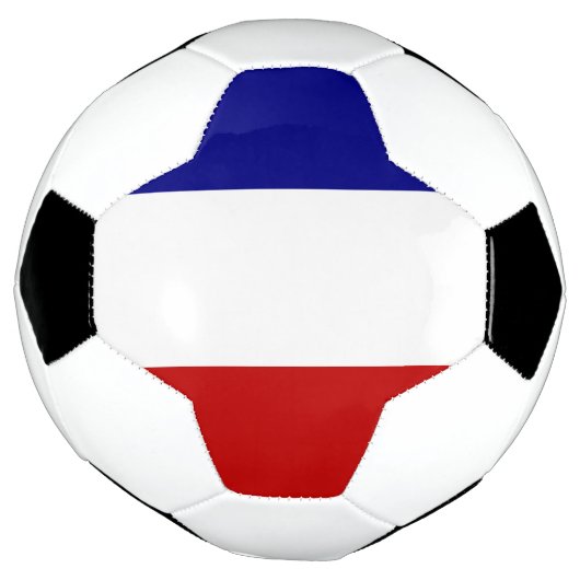 Französische Flagge Fußball (Gedreht)