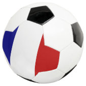 Französische Flagge Fußball (Dreiviertel)