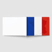 Französische Flagge Gästebuch (Voll)