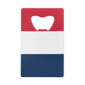 Französische Flagge Geldbeutel Flaschenöffner (Rückseite)
