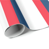 Französische Flagge Geschenkpapier (Rolleneckpunkt)