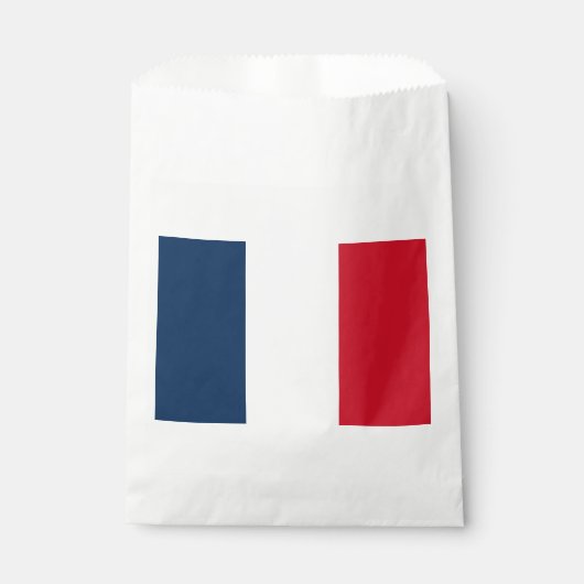 Französische Flagge Geschenktütchen (Vorderseite)