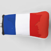 Französische Flagge Golf Headcover (Vorderseite)