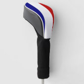 Französische Flagge Golf Headcover (angewinkelt)