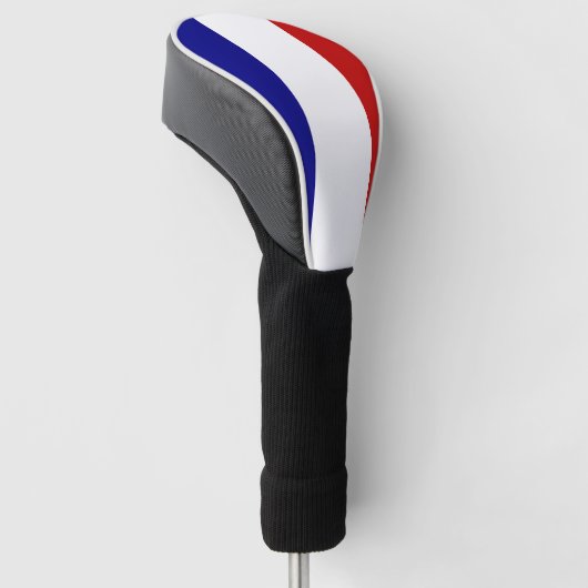 Französische Flagge Golf Headcover (angewinkelt)