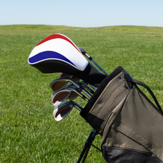 Französische Flagge Golf Headcover (In SItu)
