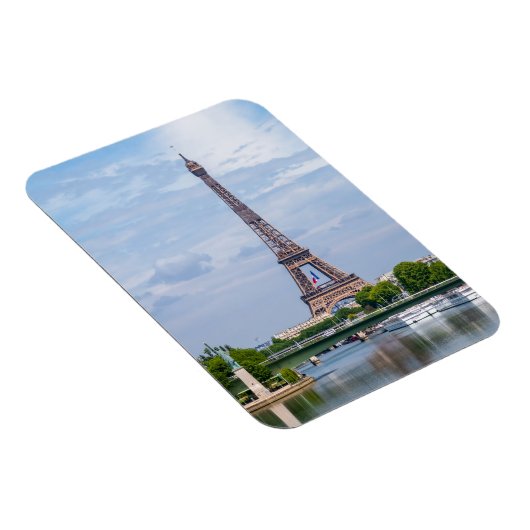 Französische Flagge im Eiffelturm Magnet (Rechte Seite)