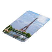 Französische Flagge im Eiffelturm Magnet (Linke Seite)