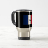 Französische Flagge Joyeux Weihnachten Weihnachtsf Reisebecher (Vorderseite Links)