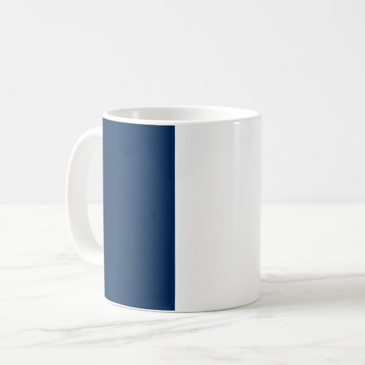 Französische Flagge Kaffeetasse (Vorderseite Links)