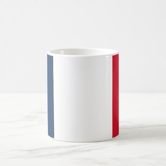 Französische Flagge Kaffeetasse (Mittel)