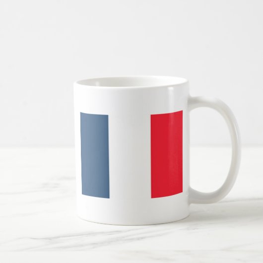 Französische Flagge Kaffeetasse (Rechts)