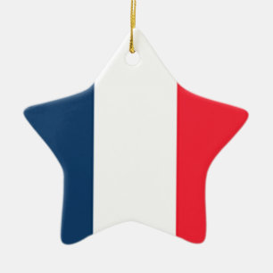 Französische Flagge Keramik Ornament