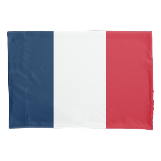 Französische Flagge Kissenbezug (Vorderseite)