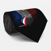 Französische Flagge Krawatte (Gerollt)