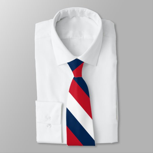 Französische Flagge Krawatte (Gebunden)