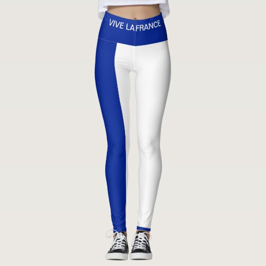 Französische Flagge Leggings (Vorderseite)