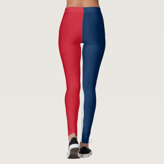 Französische Flagge Leggings (Rückseite)