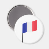 Französische Flagge Magnet (Vorderseite/Rückseite)