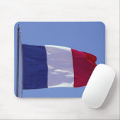 Französische Flagge Mousepad (Mit Mouse)
