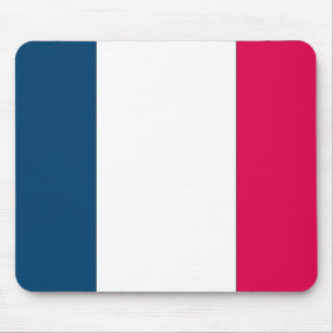 Französische Flagge Mousepad