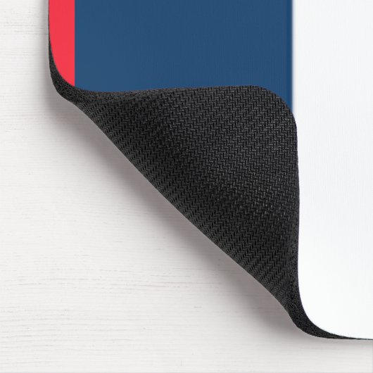 Französische Flagge Mousepad (Ecke)