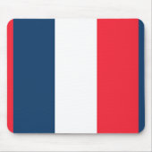 Französische Flagge Mousepad (Vorne)