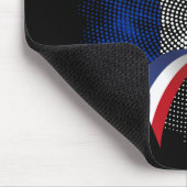 Französische Flagge Mousepad (Ecke)