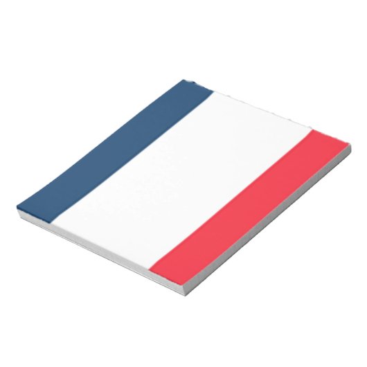 Französische Flagge Notizblock (Rotiert)