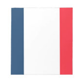 Französische Flagge Notizblock (Vorderseite)