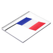 Französische Flagge Notizblock (Linke Seite)