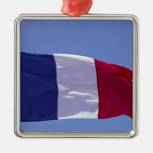 Französische Flagge Ornament Aus Metall (Vorne)