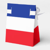 Französische Flagge Patriotische Farben Internatio Geschenkschachtel (Rückseite)