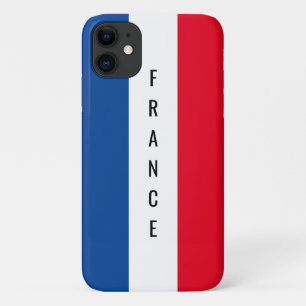 französische Flagge personalisierter individuelle  Case-Mate iPhone Hülle