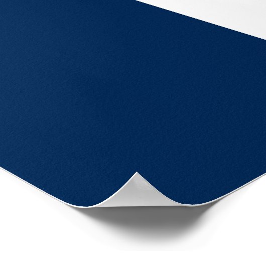 Französische Flagge Poster (Ecke)