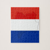 Französische Flagge Puzzle (Vertikal)