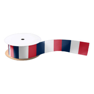 Französische Flagge Satinband
