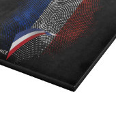 Französische Flagge Schneidebrett (Ecke)