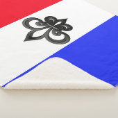 Französische Flagge Sherpadecke (3/4)