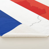 Französische Flagge Sherpadecke (3/4)