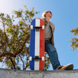 Französische Flagge Skateboard